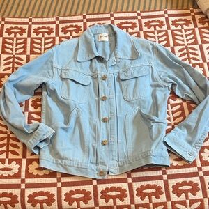 Rudy Jude Sky Blue Trucker Jean Jacket